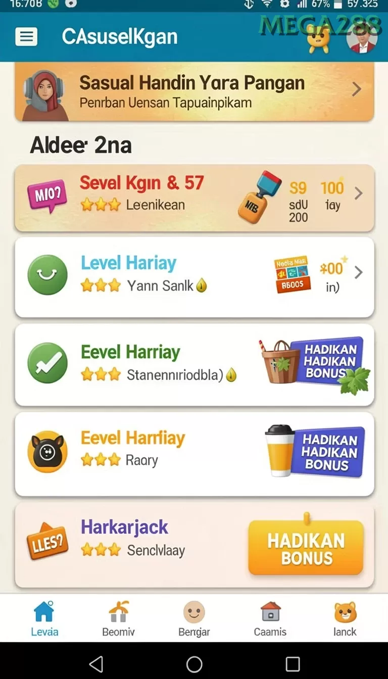 mega288 Tangkapan Layar - APK Resmi